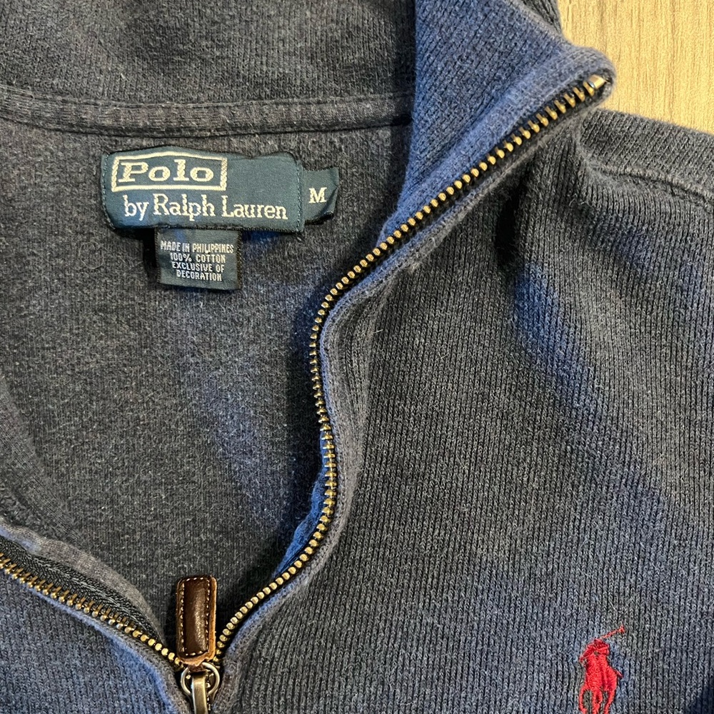 Men’s Quarter Zip by Ralph Lauren Polo